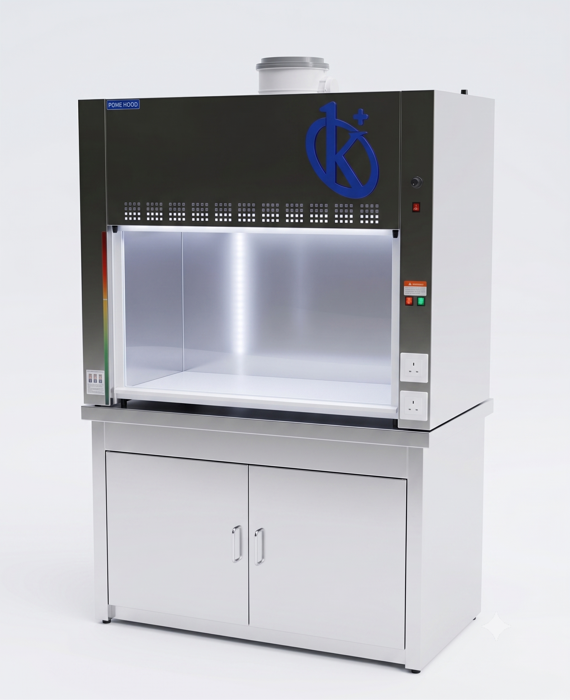 Hotte d'Extraction de Gaz de Sol en Acier Inoxydable AISI 304 - Modèle YR05820-SS