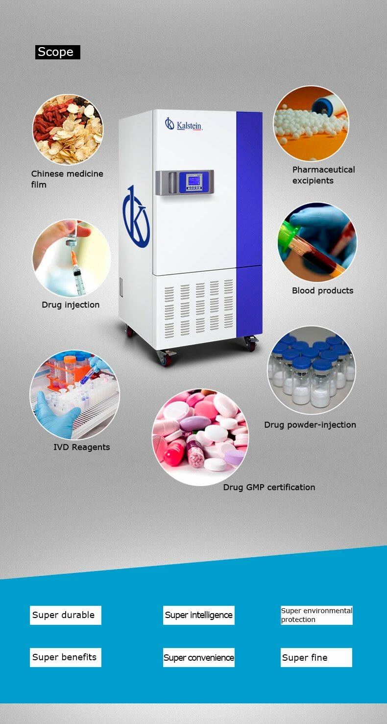Chambre complète de test de stabilité des médicaments YR05354 // YR05356 – 4