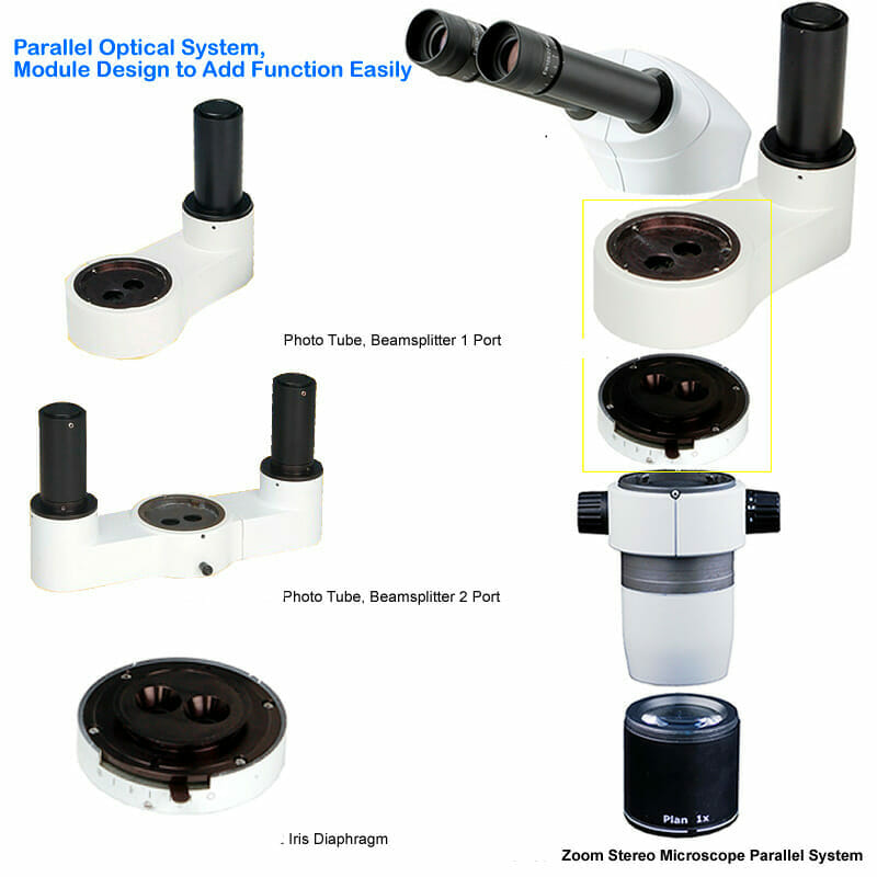 Microscope Stéréoscopique à zoom YR0246 // YR0248 – 3