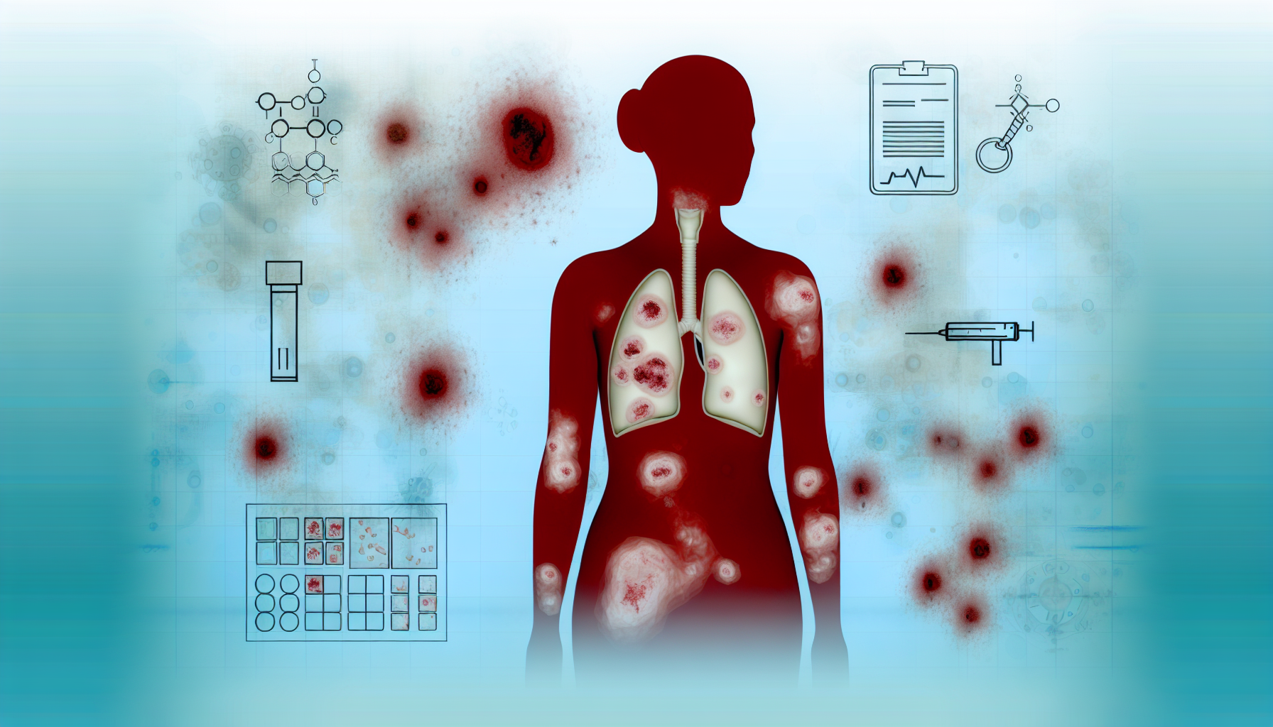 Gestion infirmière de la mucormycose pulmonaire avec lésions cutanées secondaires à la dispersion colloïdale d'amphotéricine B : un rapport de cas